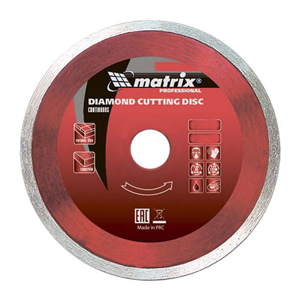 Алмазный диск MATRIX 200х25,4 мм (влажная резка)