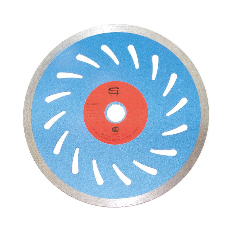 Диск алмазный STRONG стд-174 115/22.23/10 сплошной ТР с перфорацией PRO серия Диск алмазный STRONG стд-174 115/22.23/10 сплошной ТР с перфорацией PRO серия
