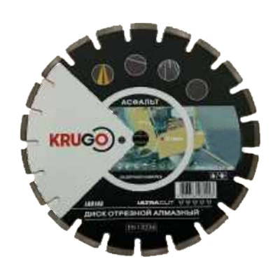 Диск алмазный KRUGO 400x25.4x40x3.6x10/15мм