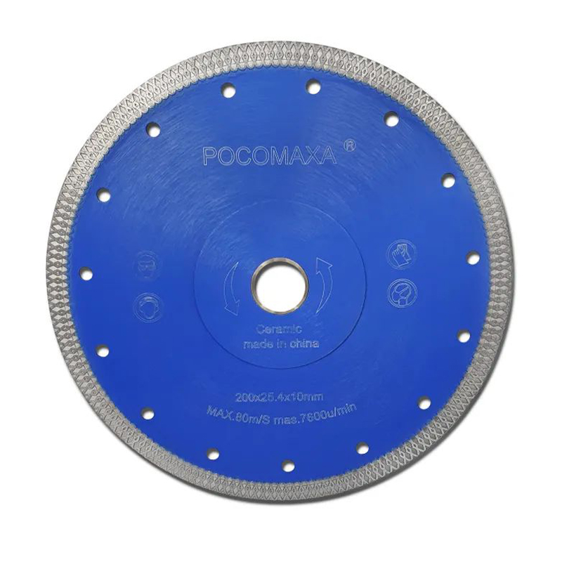 Диск отрезной алмазный по керамике, ультратонкий X-тип 200x1,8x22/25,4 мм РОСОМАХА