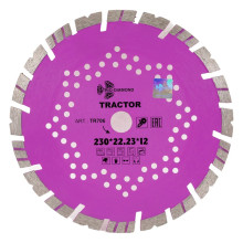 Алмазный диск Trio Diamond Tractor TR706 230x22,23x12
