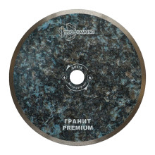 Диск алмазный отрезной 300x32 TRIO-DIAMOND Сплошной Гранит Premium, GP378