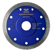 Диск алмазный сплошной по керамограниту KEOS Professional 125x22,23 мм 1,2 мм (DBP04.125)