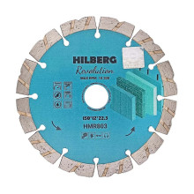 Диск алмазный отрезной 150x22,23x12 Hilberg Revolution HMR803 Диск алмазный отрезной 150x22,23x12 Hilberg Revolution HMR803