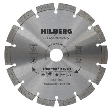 Алмазный диск Hilberg Hard Materials Лазер d 180 мм Алмазный диск Hilberg Hard Materials Лазер d 180 мм