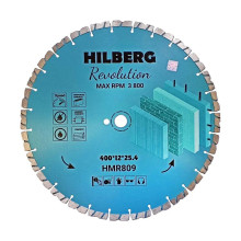 Диск алмазный отрезной 400x25,4x12 Hilberg Revolution HMR809