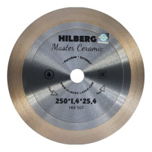 Алмазный диск Hilberg Master Ceramic d 250x25x25,4 мм Алмазный диск Hilberg Master Ceramic d 250x25x25,4 мм
