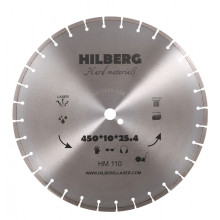 Диск алмазный Hilberg Hard Materials Лазер d 450 мм