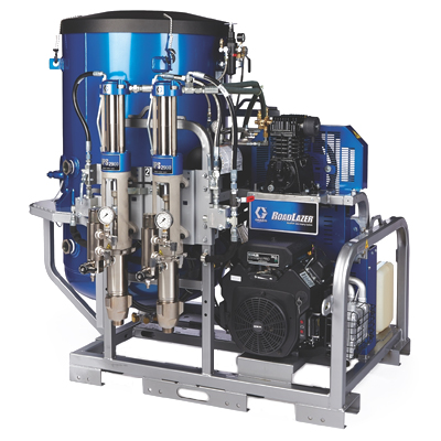 Разметочная машина Graco ROADPAK 2-PUMP Option 9 (большой бак для шариков)