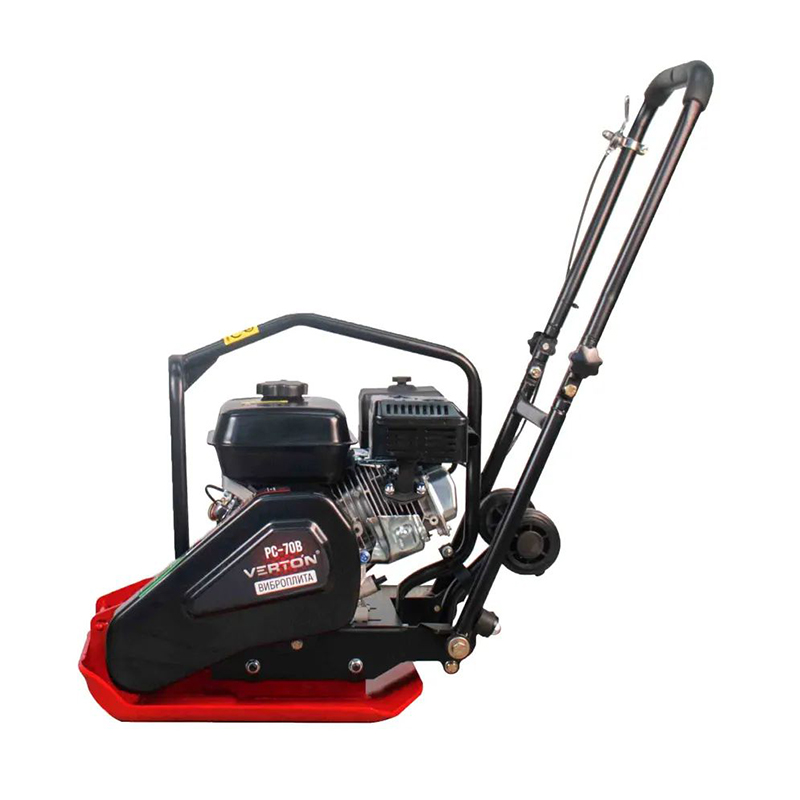 Виброплита Verton PC-70 B 7 л.с, центробеж.сила 12.5 кН, глубина уплотнения 300 мм)
