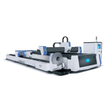 Волоконный лазерный станок со сменным столом SENFENG SF3015AM