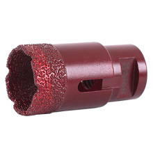 Коронка алмазная вакуумная Messer по камню 45х15х35хM14 (сухое и мокрое сверление)