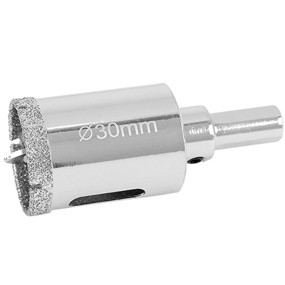 Коронка алмазная MESSER-DIY 30х40 мм с центрирующим сверлом