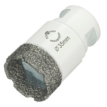 Алмазная коронка Diamond Industrial 35 мм Universal по керамограниту, керамике и камню, вакуумная пайка, M14