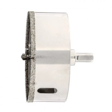 Сверло алмазное по керамограниту, 95х67 мм, трехгранный хвостовик Matrix