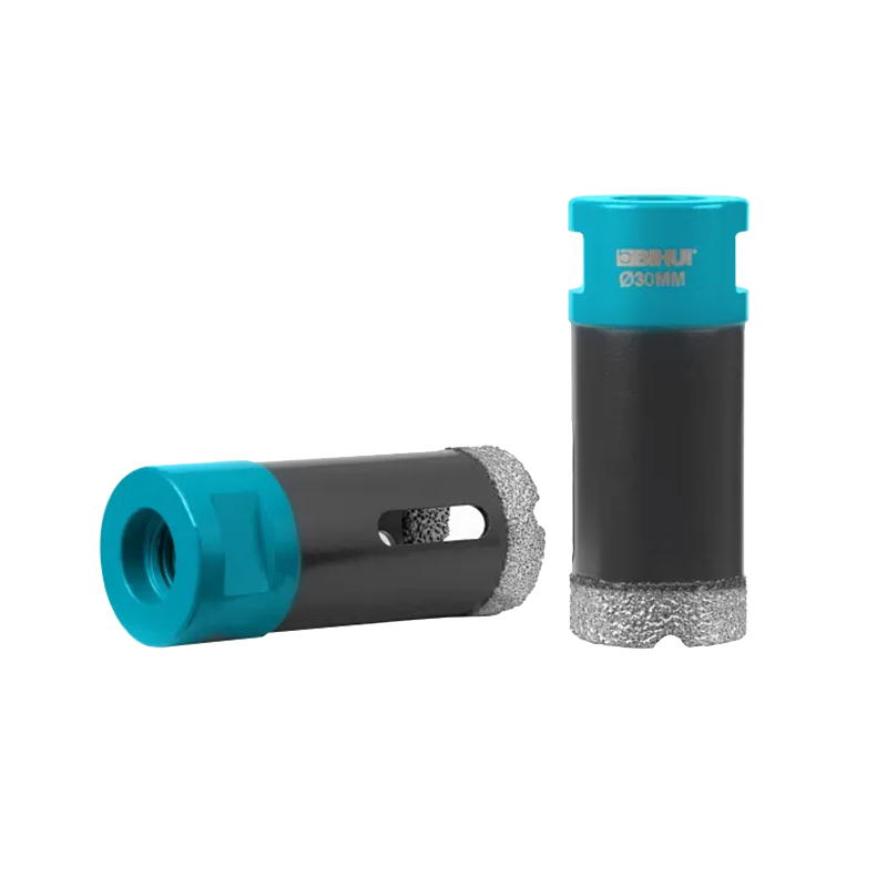 Коронка алмазная по керамограниту BIHUI вакуумная пайка 30мм DBDF30