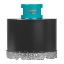 Коронка алмазная по керамограниту BIHUI вакуумная пайка 70мм DBDF70