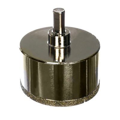 Алмазная коронка 70 мм по керамике и кафелю с центрирующим сверлом