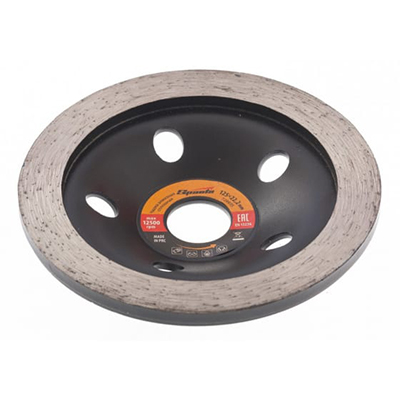 Алмазная чашка Sparta 125 мм (сплошная)