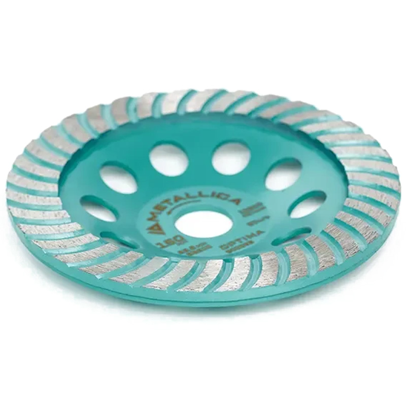 Чашка алмазная турбированная METALLICA Optima 150x22,2 мм, по бетону