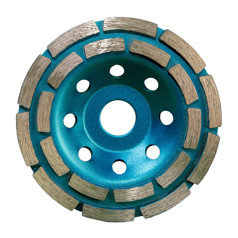 Чашка алмазная двухрядная TeamDiamondPro Basic Hard 125 мм