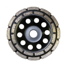 Чашка алмазная двухрядная BG d 180 мм