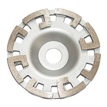 стд-166 Алмазная чашка STRONG 125 Г-сегмент (8 сегментов) (серая)