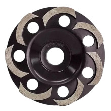 стд-167 Алмазная чашка STRONG 125 С-сегмент (7 сегментов) (черная)