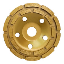 стд-189 Алмазная чашка по бетону STRONG 230мм SEGMENT (желтая)