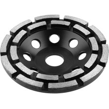 Алмазная чашка двухрядная ЗУБР 180х22,2 мм