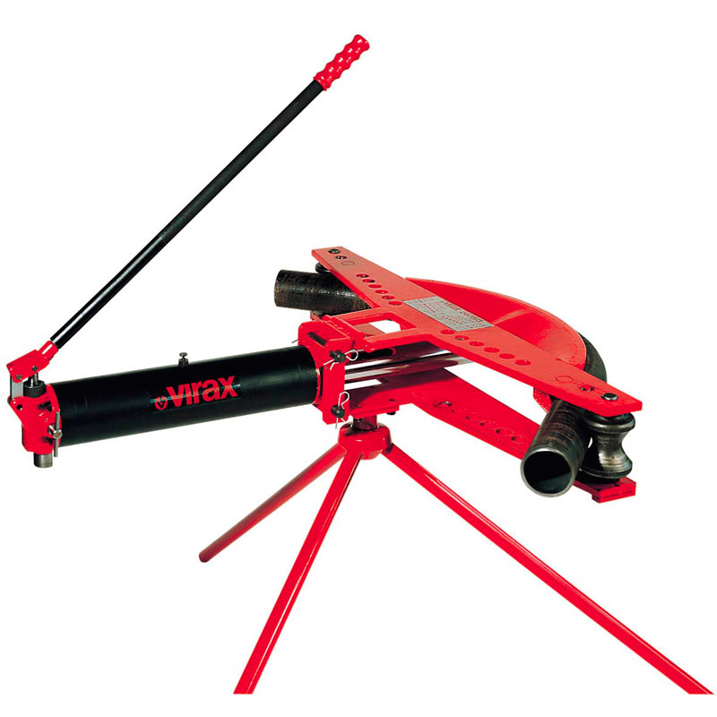 Трубогиб гидравлический Virax для стальной трубы 3/8-3 (закрытая рама)