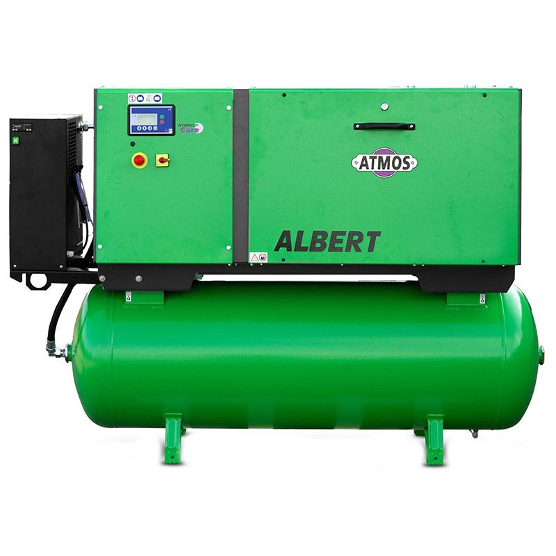 Винтовой маслозаполненный компрессор Atmos ALBERT E120 Vario-KRD-8 (бар)