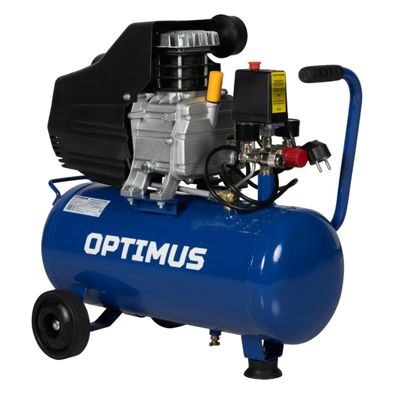 Компрессор поршневой OPTIMUS HD OPT-302430 300 л/мин 2.2 кВт 220 В ресивер 24 л