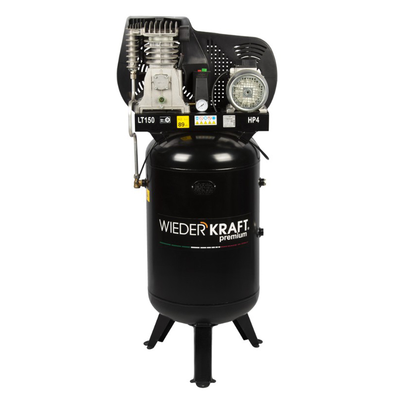 Компрессор воздушный вертикальный WIEDERKRAFT WDK-92760 270л 606л/мин