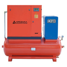 Электрический винтовой компрессор ЗИФ-СВЭ-0,9/1,6 ШМ ОиР-500 (ременная передача)