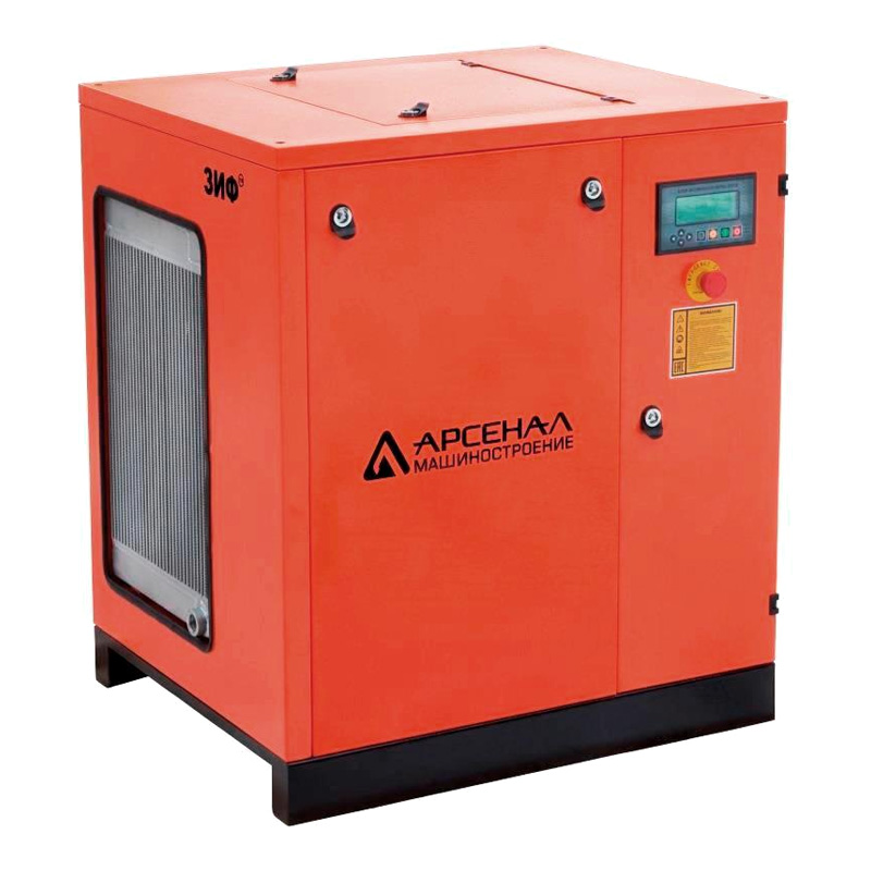 Электрический винтовой компрессор ЗИФ-СВЭ-0,7/1,3 ШМЧ (ременная передача)