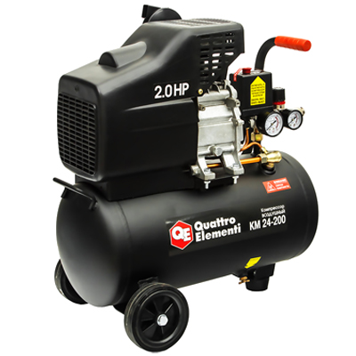 Компрессор поршневой масляный Quattro Elementi KM 24-200