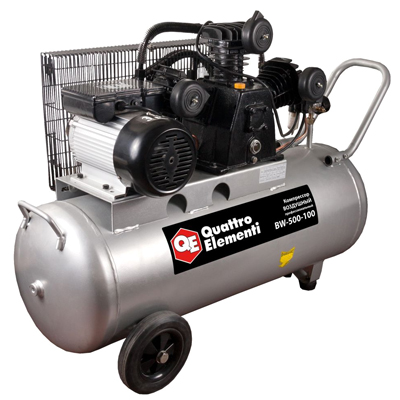 Компрессор поршневой масляный Quattro Elementi BW-500-100
