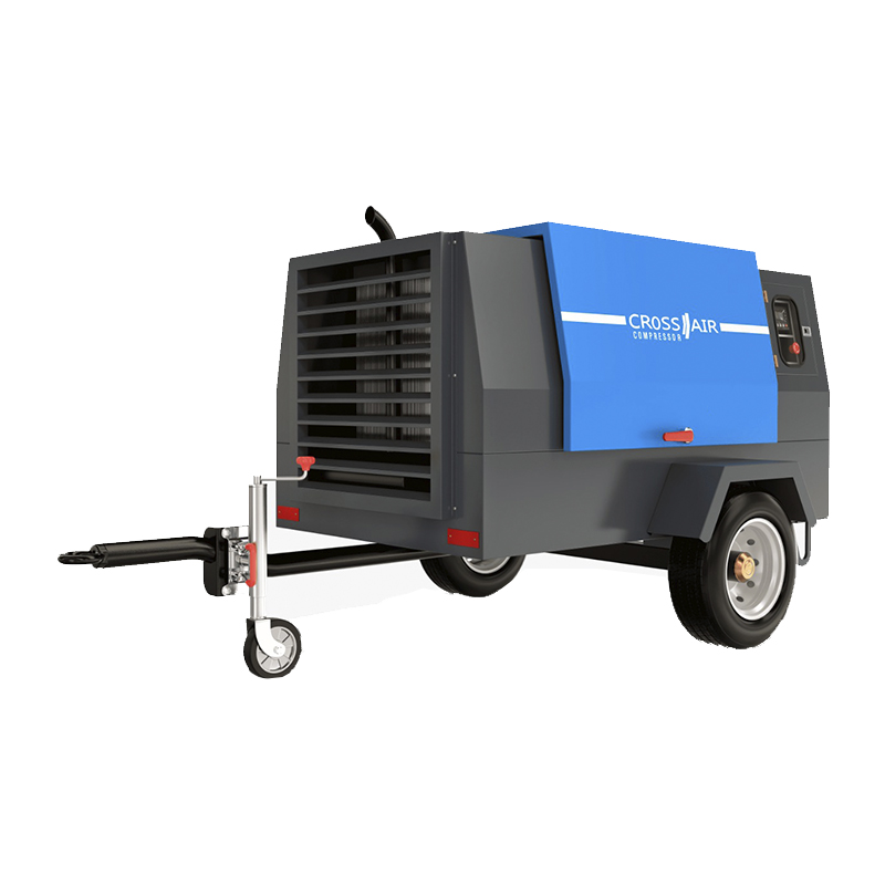 Дизельный передвижной компрессор CrossAir Borey 170-10F