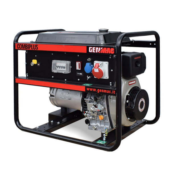 Дизельный генератор GENMAC COMBIPLUS G6500YEO