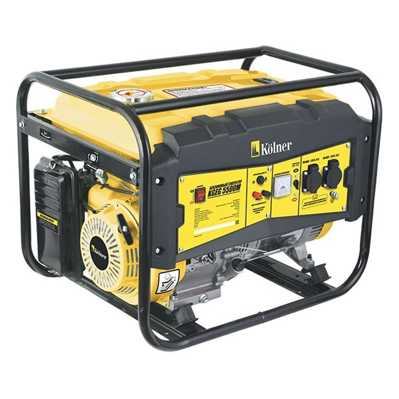 Бензиновый генератор KOLNER КGEG 5500M