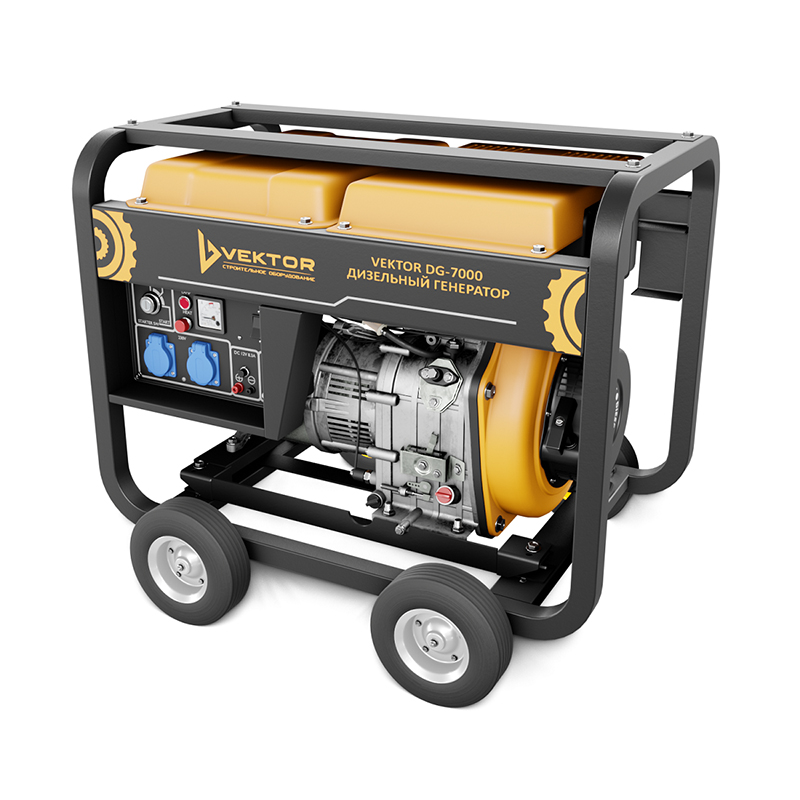 Дизельный генератор VEKTOR DG-7000