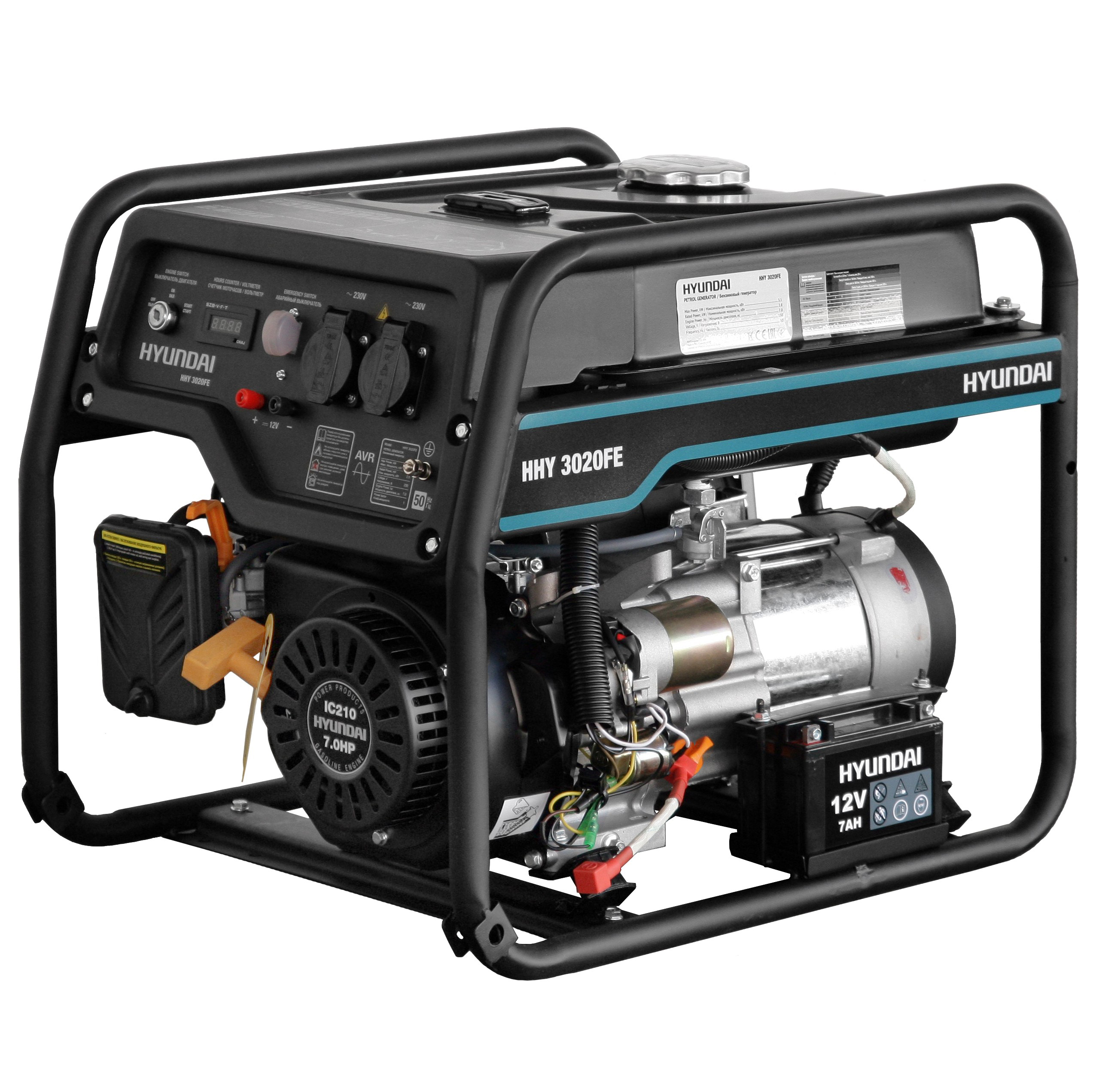 Генератор бензиновый HYUNDAI HHY 3020FE