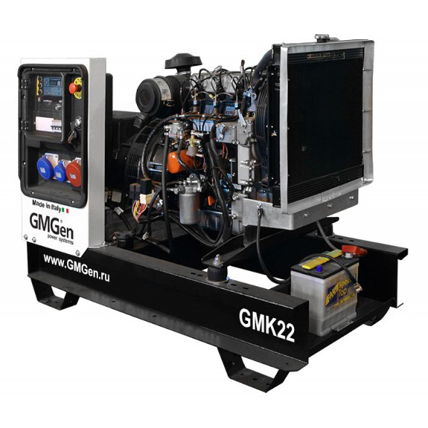 Дизельная электростанция GMGen Power Systems GMK22 (открытое исполнение)