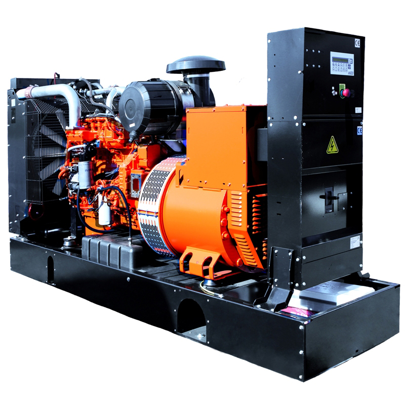 Дизельная электростанция FPT (IVECO) GE CURSOR300n открытого типа на раме