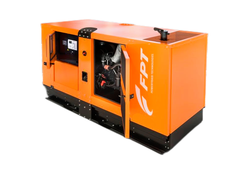 Дизельная электростанция FPT (IVECO) GS NEF50n в шумозащитном кожухе