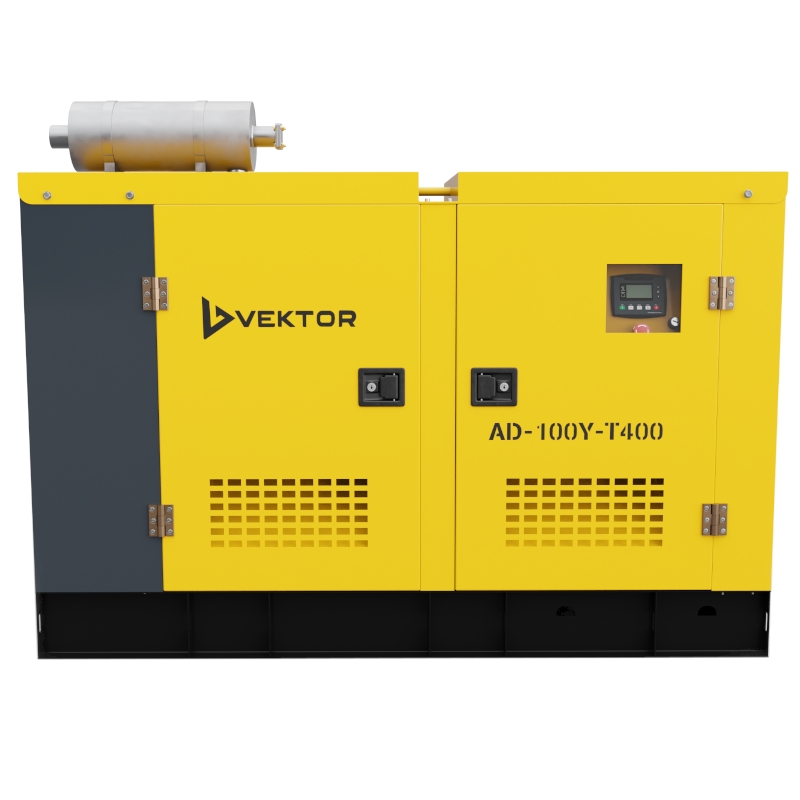 Дизельный генератор Vektor AD-100Y-T400 в шумозащитном кожухе с АВР