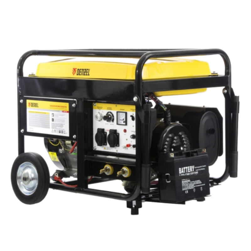 Бензиновый сварочный генератор Denzel WG 210Е