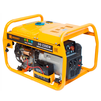 Генератор сварочный бензиновый GESHT GG 220 EW Генератор сварочный бензиновый GESHT GG 220 EW