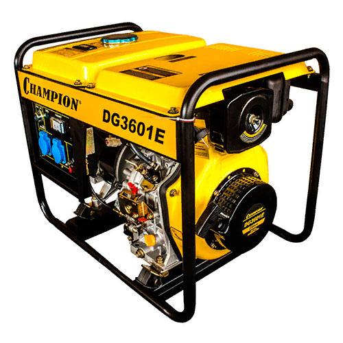 Портативный дизель генератор Чемпион DG3601E